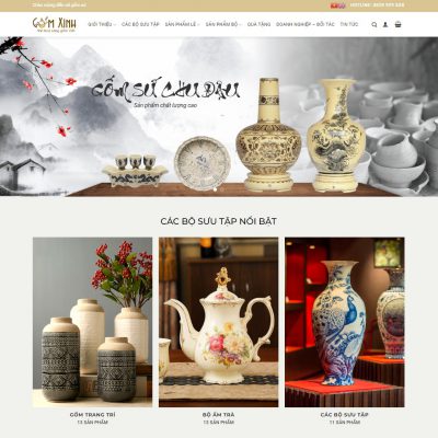 Theme wordpress bán gốm sứ 01
